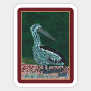 Cute Pelican Sticker